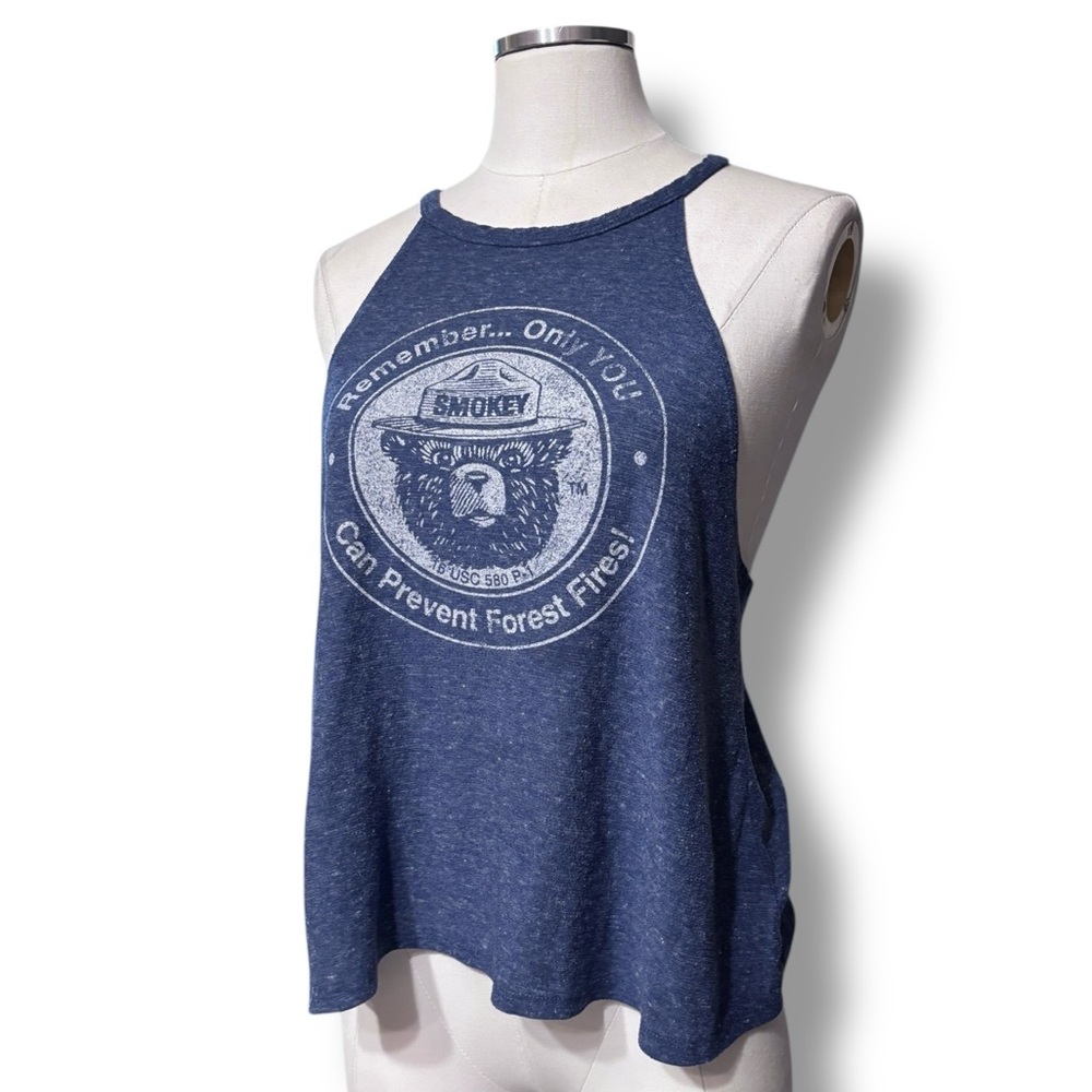 NATIONAL PARKS PROJECT Smokey The Bear Racerback High Neck Tank
